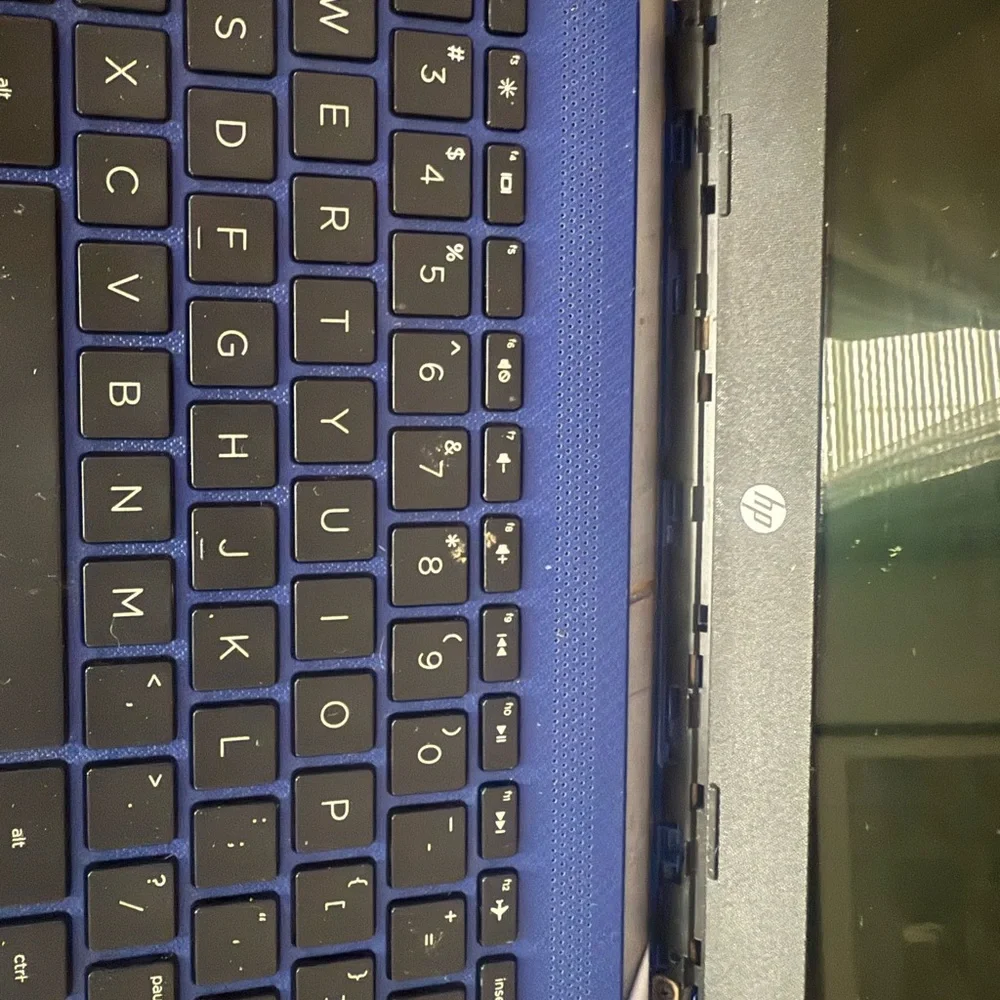 HP Blue Laptop